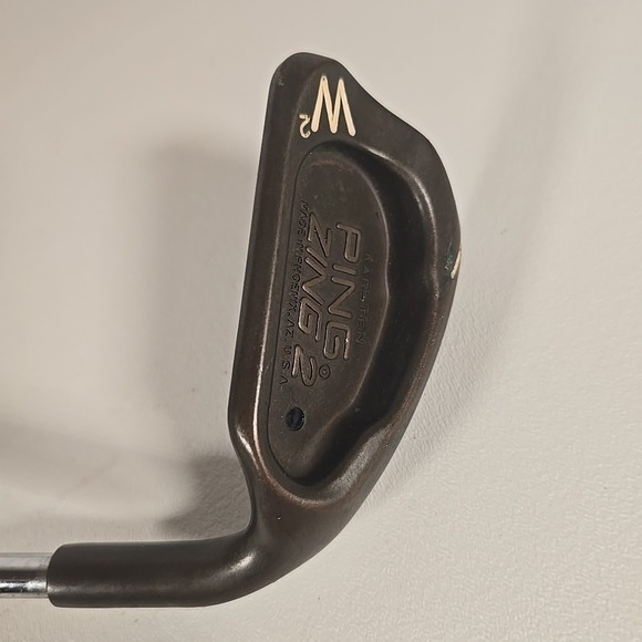 PING ZING 2 W2 Pitching W Wedge Steel Shaft RH Copper Beryllium Black Dot